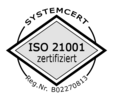 Lerchertrain ist ISO 21001 zertifiziert